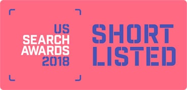 Shortlisted for the 2018 US Search Awards Best Large PPC Agency