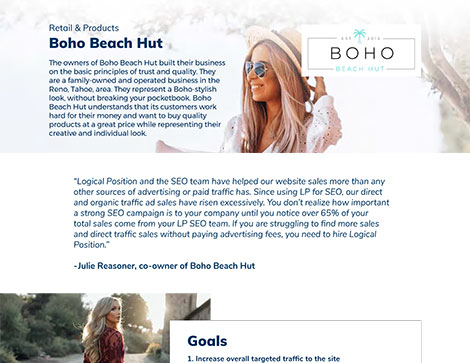 Boho Beach Hut